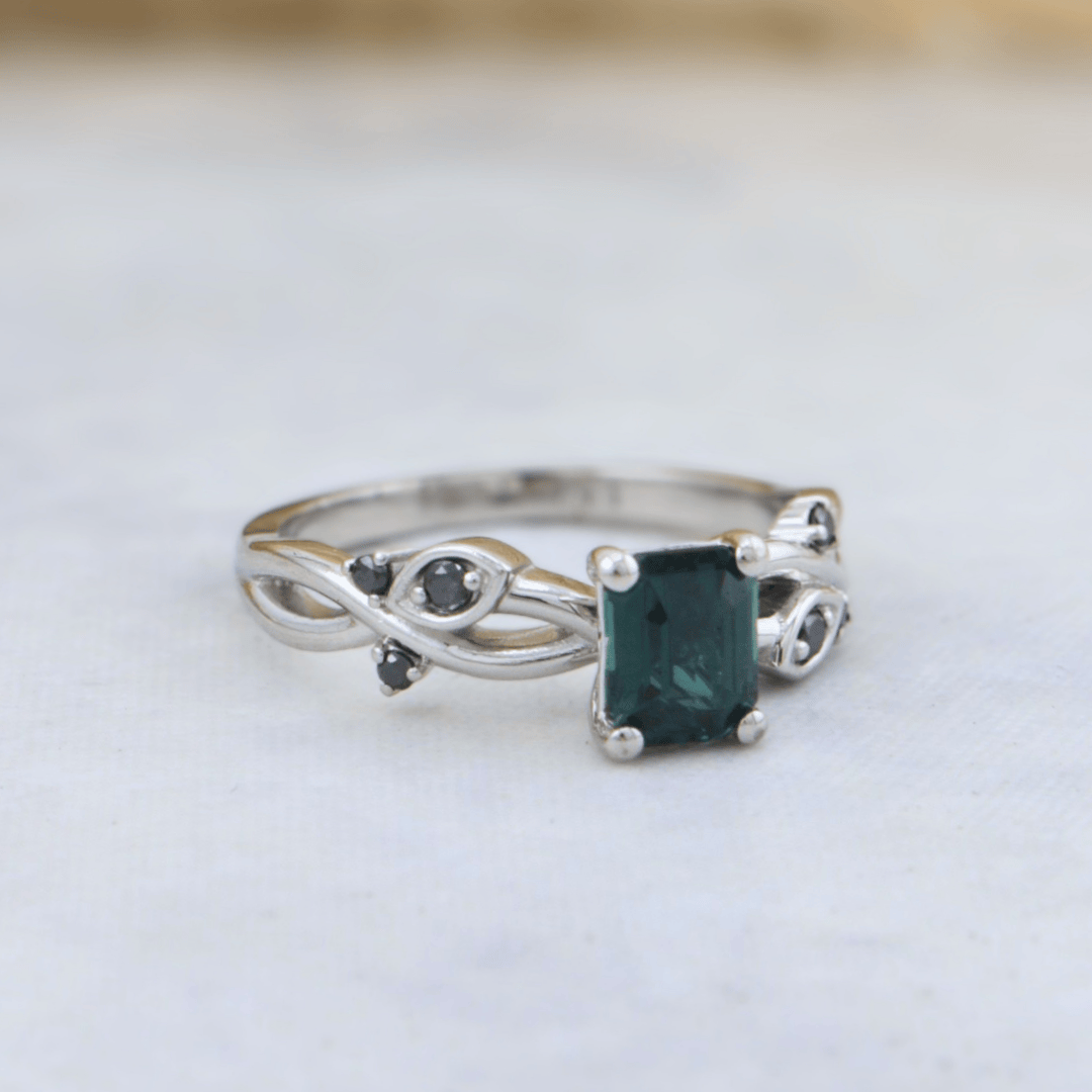 Bague Enchanteresse Saphir Mathieu Blanchard Bagues Bague Entrelacé diamants naturel | Mathieu Blanchard Mathieu Blanchard Joaillerie