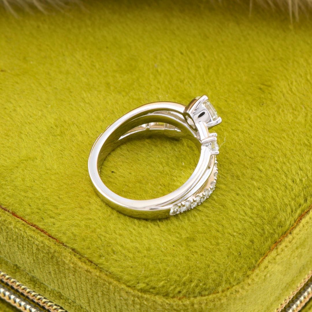 Mathieu Blanchard Bagues Bague Entrelacé - Diamants