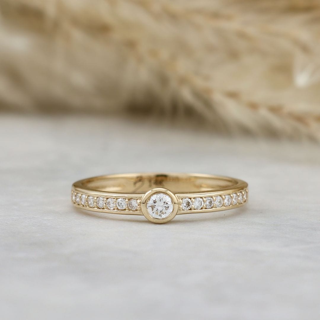 Mathieu Blanchard Bagues Bague Épure Pavé Diamants