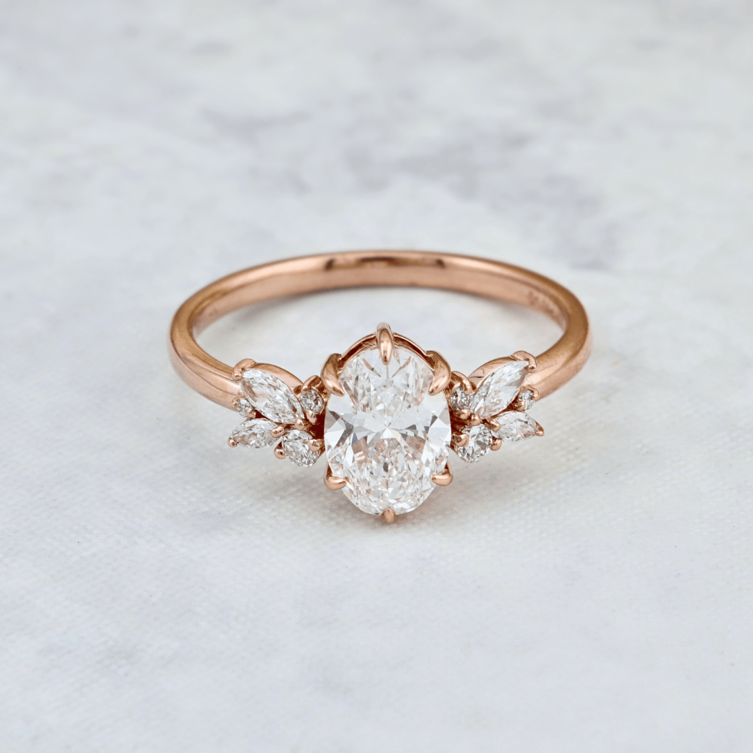 Mathieu Blanchard Bagues Bague Fancy or 14K -18K ou platine et diamants