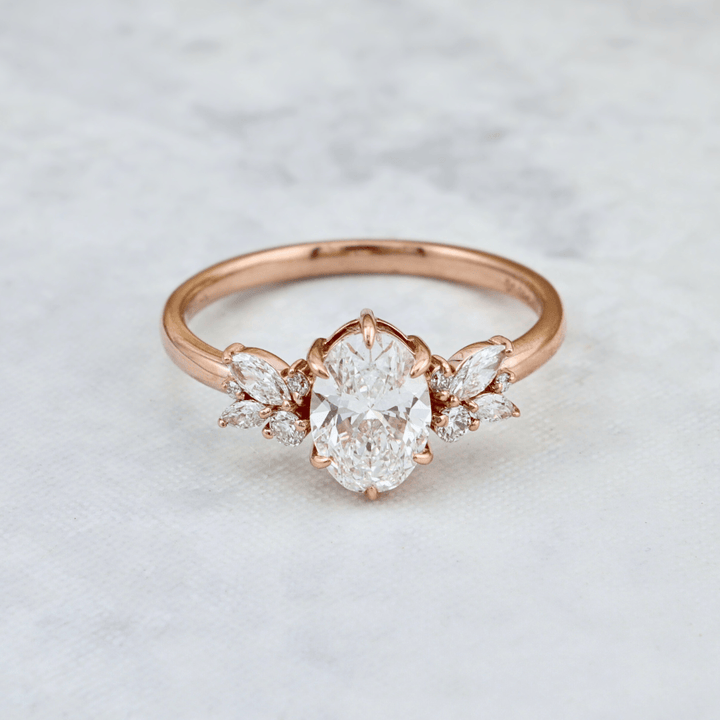 Mathieu Blanchard Bagues Bague Fancy or 14K -18K ou platine et diamants