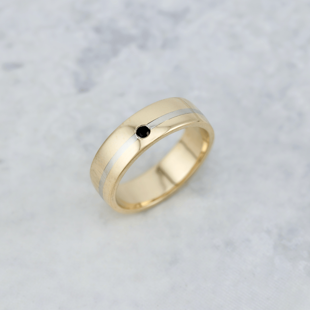 Mathieu Blanchard Bagues Bague Horizon en or 14K - 18K et saphir