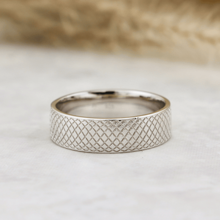 Mathieu Blanchard Bagues Grandeur 8 / Argent / Argent sterling Bague jonc Boreas en or 10K