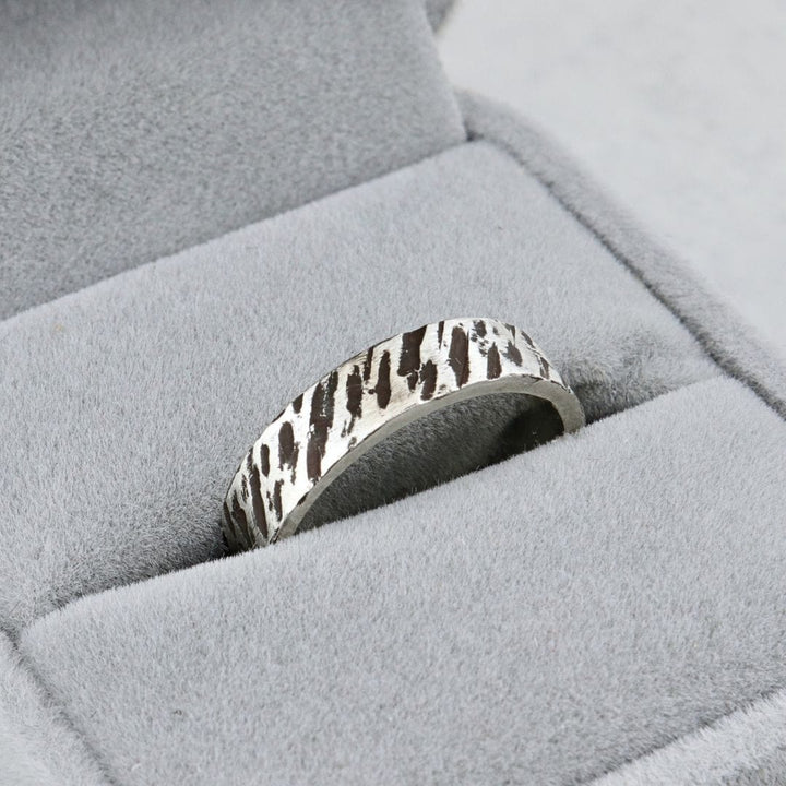 Mathieu Blanchard Bagues Bague jonc L’écorché en argent sterling