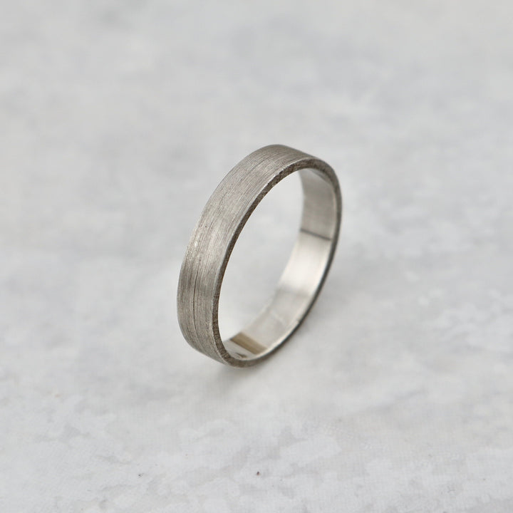 Mathieu Blanchard Bagues Bague jonc Le massif en argent sterling