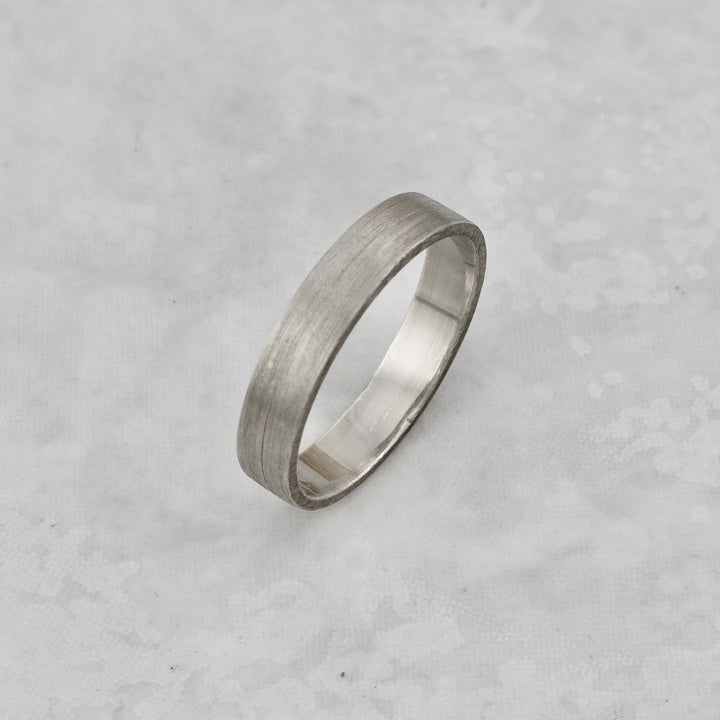 Mathieu Blanchard Bagues Bague jonc Le massif en argent sterling