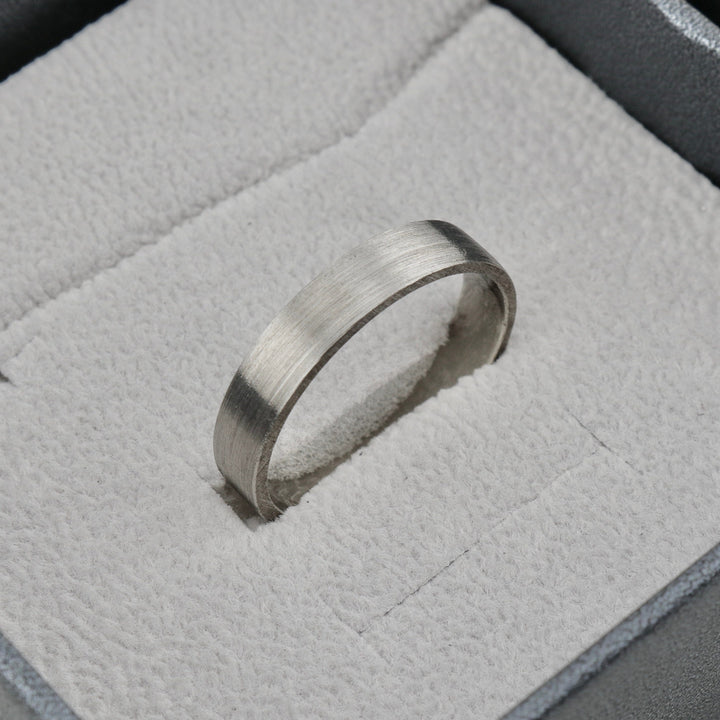 Mathieu Blanchard Bagues Bague jonc Le massif en argent sterling