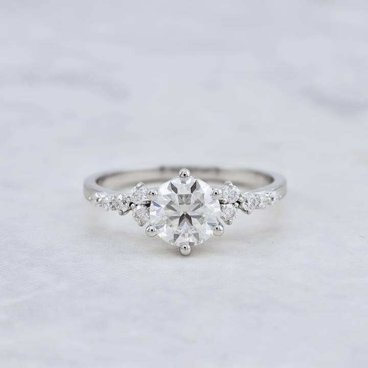 Bague Nimbus Mathieu Blanchard Bagues Bague de fiançailles sur mesure — Centrale 1ct | Mathieu Blanchard Mathieu Blanchard Joaillerie