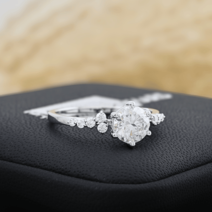 Bague Nimbus Mathieu Blanchard Bagues Bague de fiançailles sur mesure — Centrale 1ct | Mathieu Blanchard Mathieu Blanchard Joaillerie