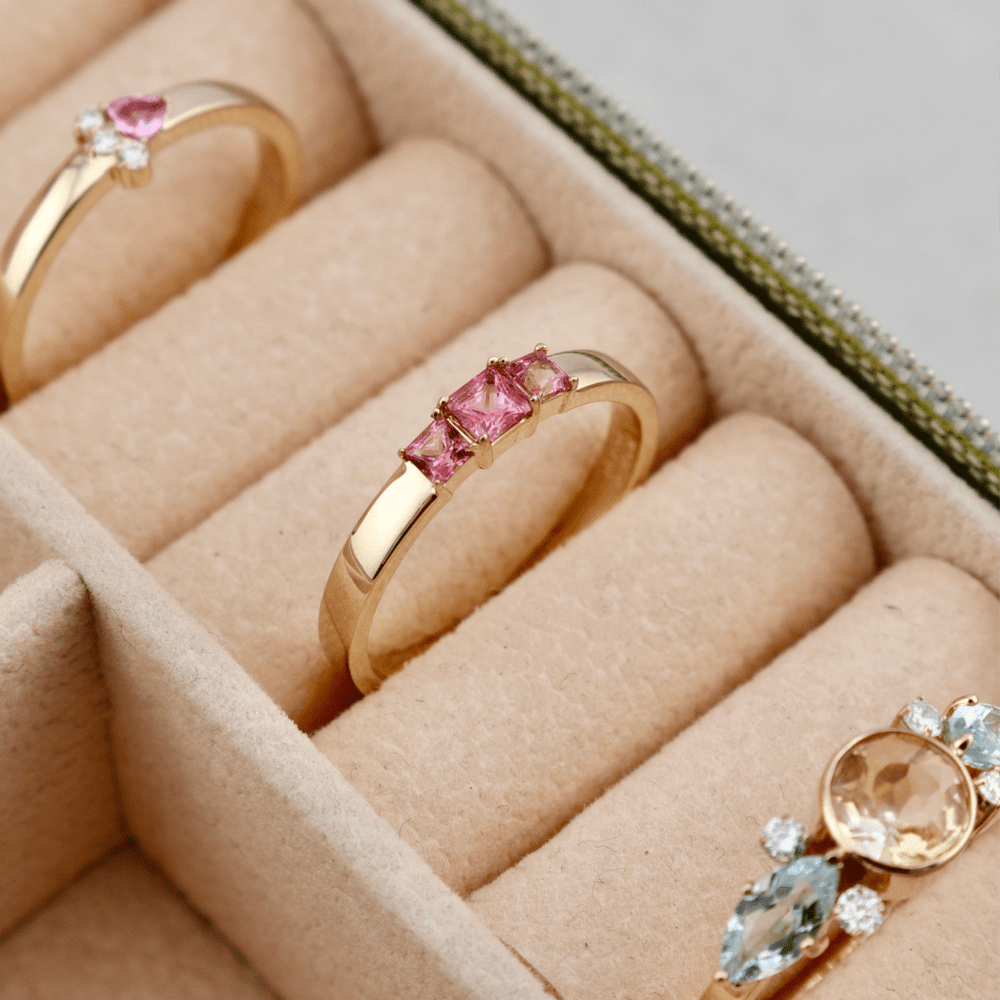 Mathieu Blanchard Bagues Bague Princesse en or 14K et topaze