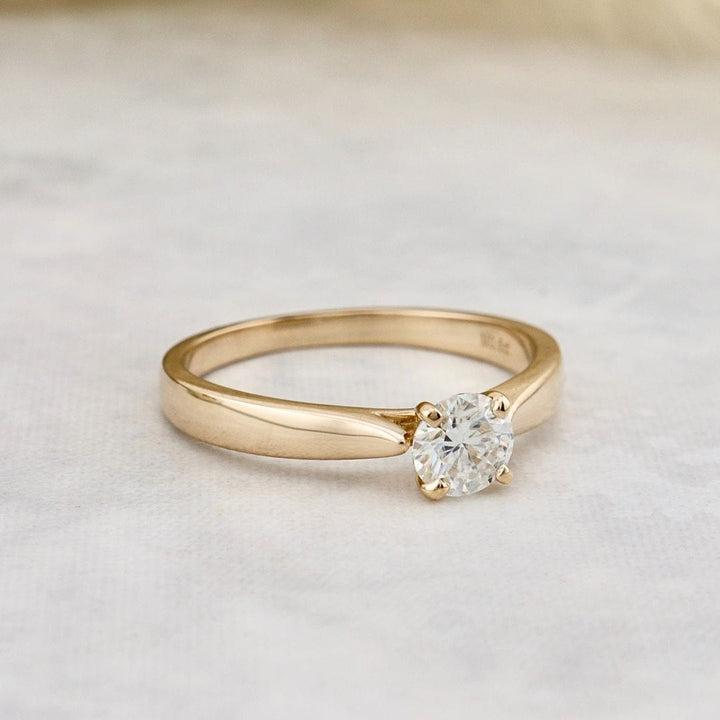 Mathieu Blanchard Bagues Bague solitaire Classique en or 14K -18K et diamant 0,5 ct