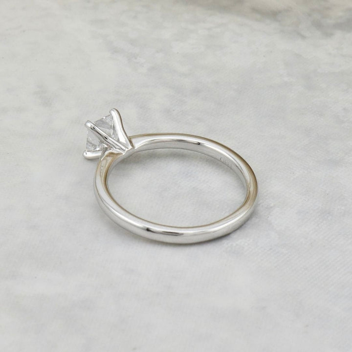 Mathieu Blanchard Bagues Bague solitaire diamant princesse 0,5 ct