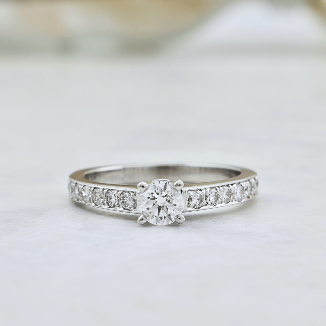 Bague solitaire diamants 0.74 ctw Mathieu Blanchard Bagues Bague solitaire diamants 0.74 ctw | Mathieu Blanchard Joaillerie Mathieu Blanchard Joaillerie