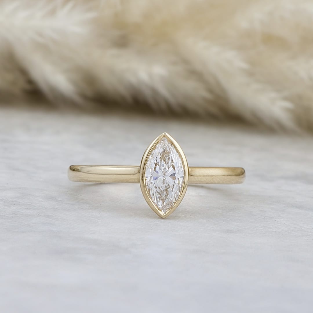 Bague solitaire Marquise diamants 0.50 ct Mathieu Blanchard Bagues Bague solitaire Marquise diamants 0.50 ct Mathieu Blanchard Joaillerie