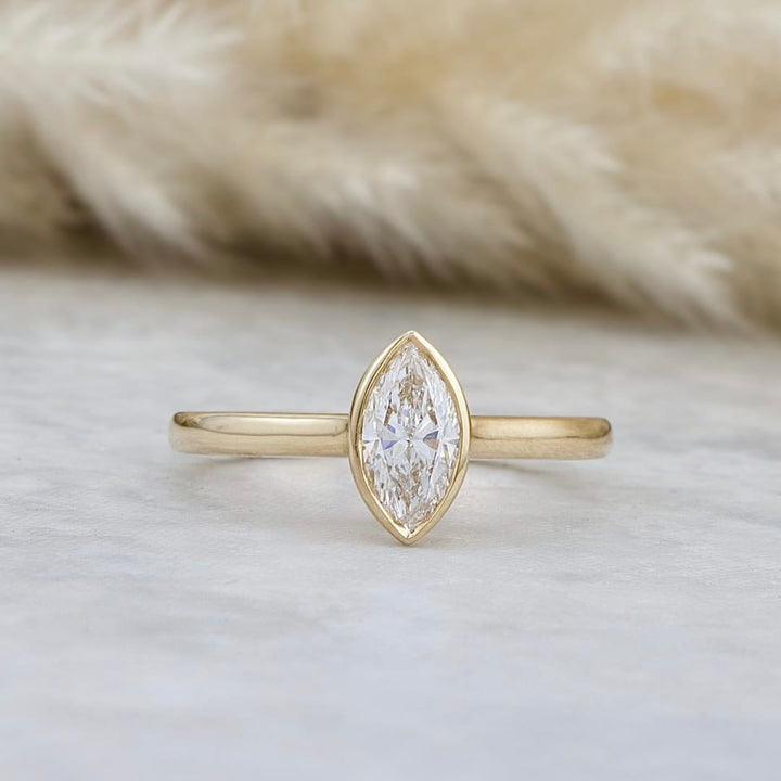 Bague solitaire Marquise diamants 0.50 ct Mathieu Blanchard Bagues Bague solitaire Marquise diamants 0.50 ct Mathieu Blanchard Joaillerie