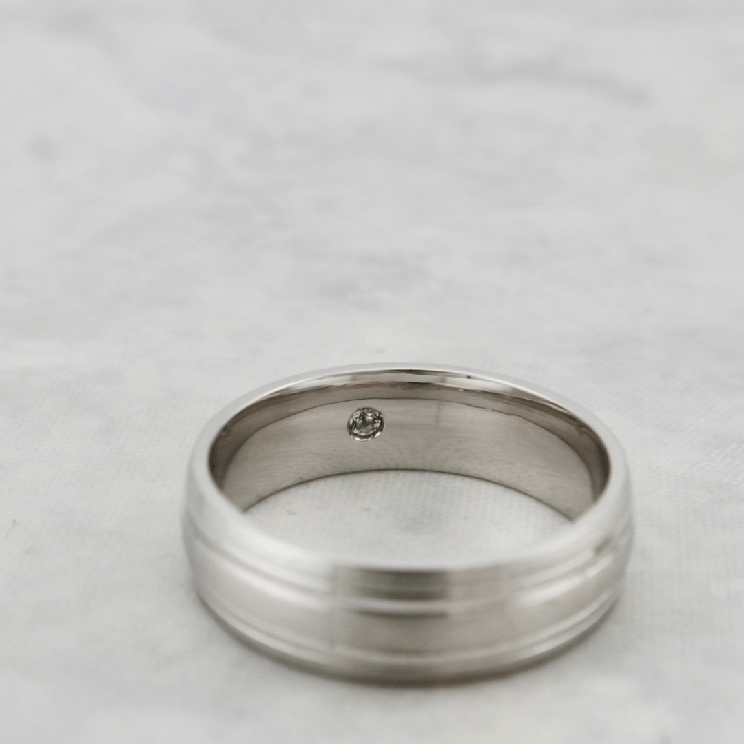 Bagueet aigue marine Mathieu Blanchard Jonc sur mesure en or 14K et aigue-marine  | Mathieu Blanchard Mathieu Blanchard Joaillerie