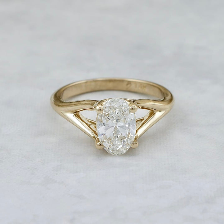 Mathieu Blanchard Bagues Bagues Diamant oval 1ct