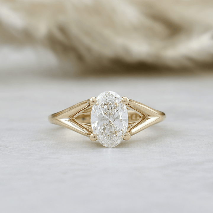 Mathieu Blanchard Bagues Bagues Diamant oval 1ct