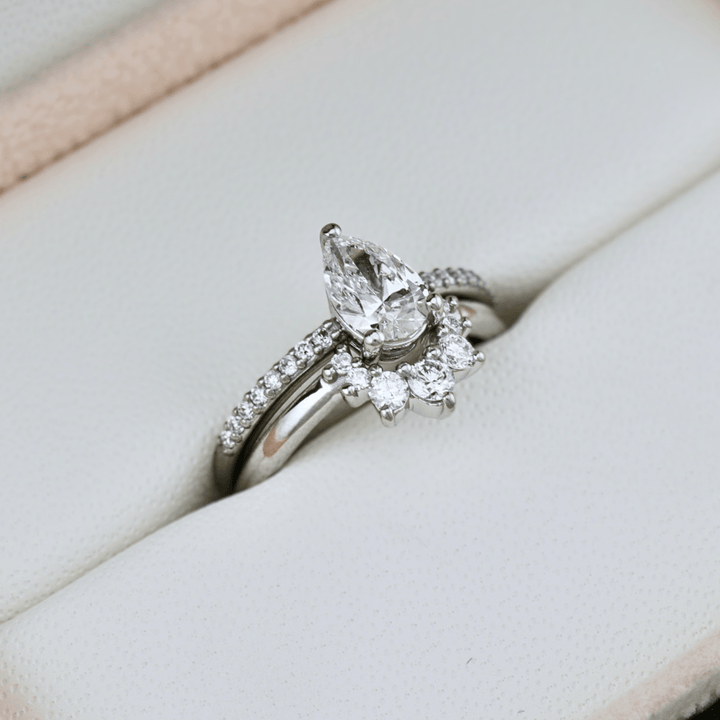 Mathieu Blanchard Bagues Bagues Ensemble d'alliances Apothéose en or 14K - 18K ou platine et diamants