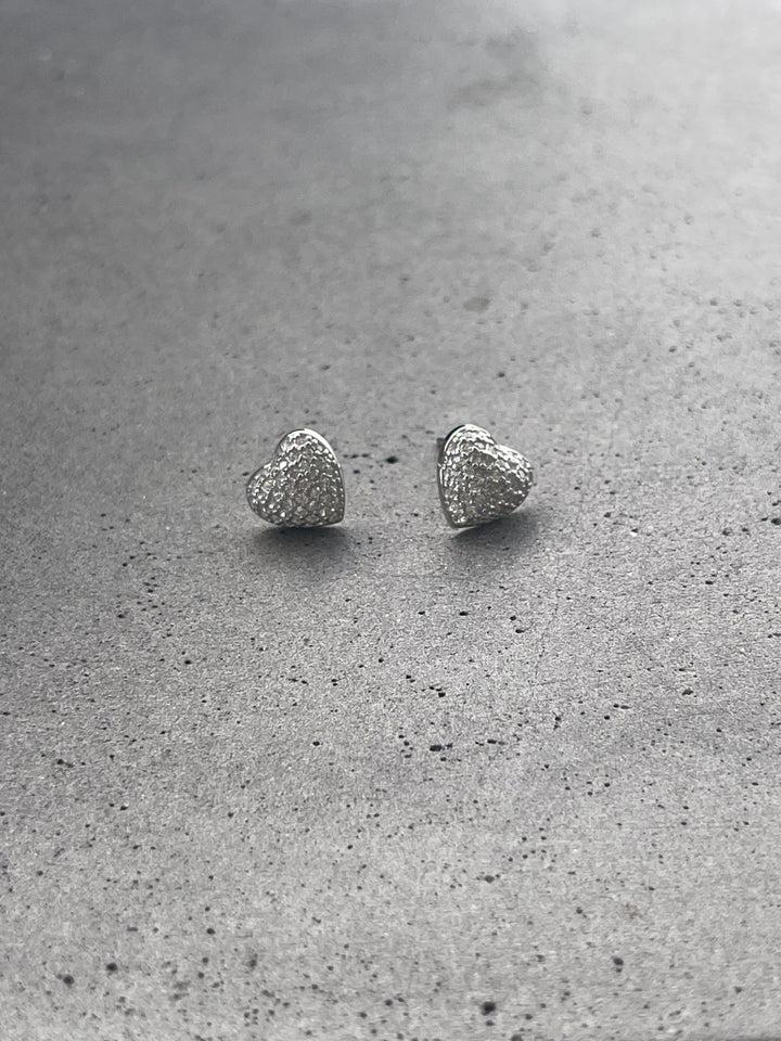 Caroline Néron Boucles d'oreilles Amour en argent sterling