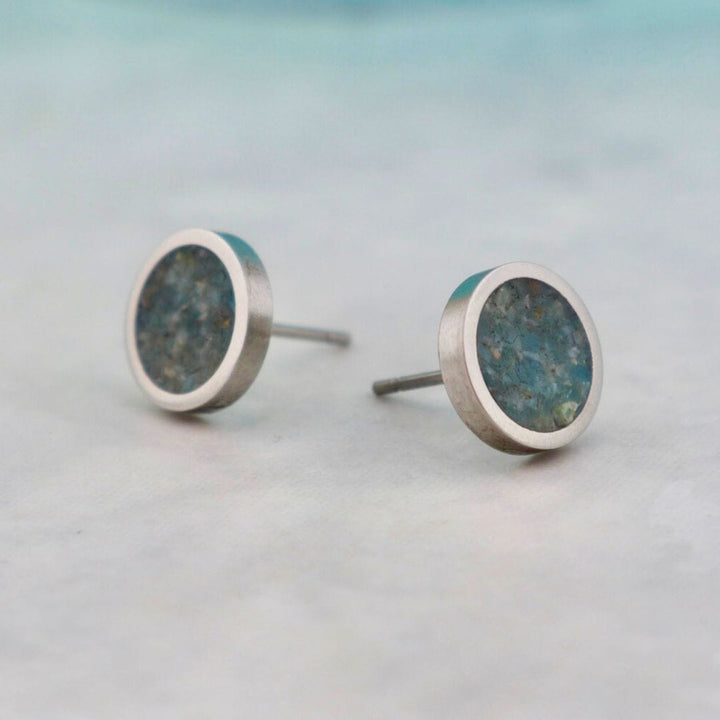 Mathieu Blanchard Boucles d'oreilles Boucles d’oreilles Apatite et acier