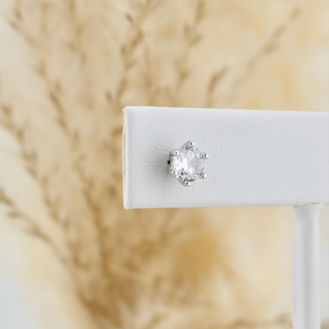 Mathieu Blanchard Boucles d'oreilles 5 mm Boucles d'oreilles Classiques en argent sterling