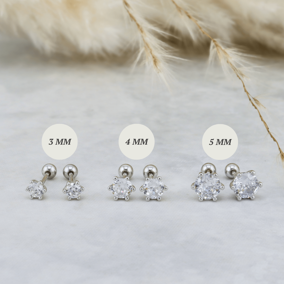 Mathieu Blanchard Boucles d'oreilles Boucles d'oreilles Classiques en argent sterling