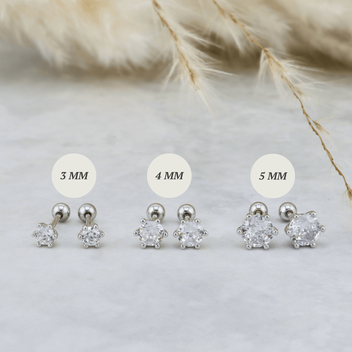 Mathieu Blanchard Boucles d'oreilles Boucles d'oreilles Classiques en argent sterling