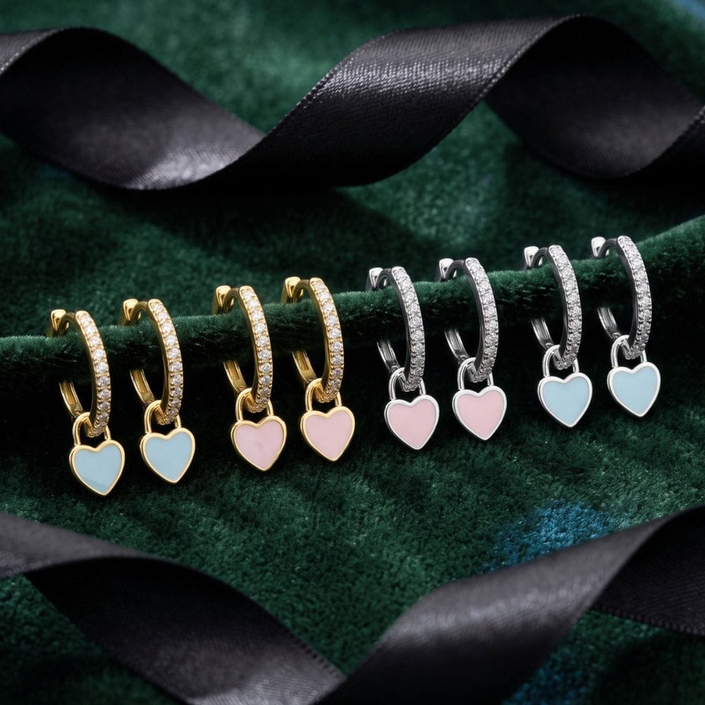 Boucles d'oreilles Huggies Coeur en argent sterling Mathieu Blanchard Boucles d'oreilles Boucles d'oreilles Huggies Coeur en argent sterling | Mathieu Blanchard Mathieu Blanchard Joaillerie