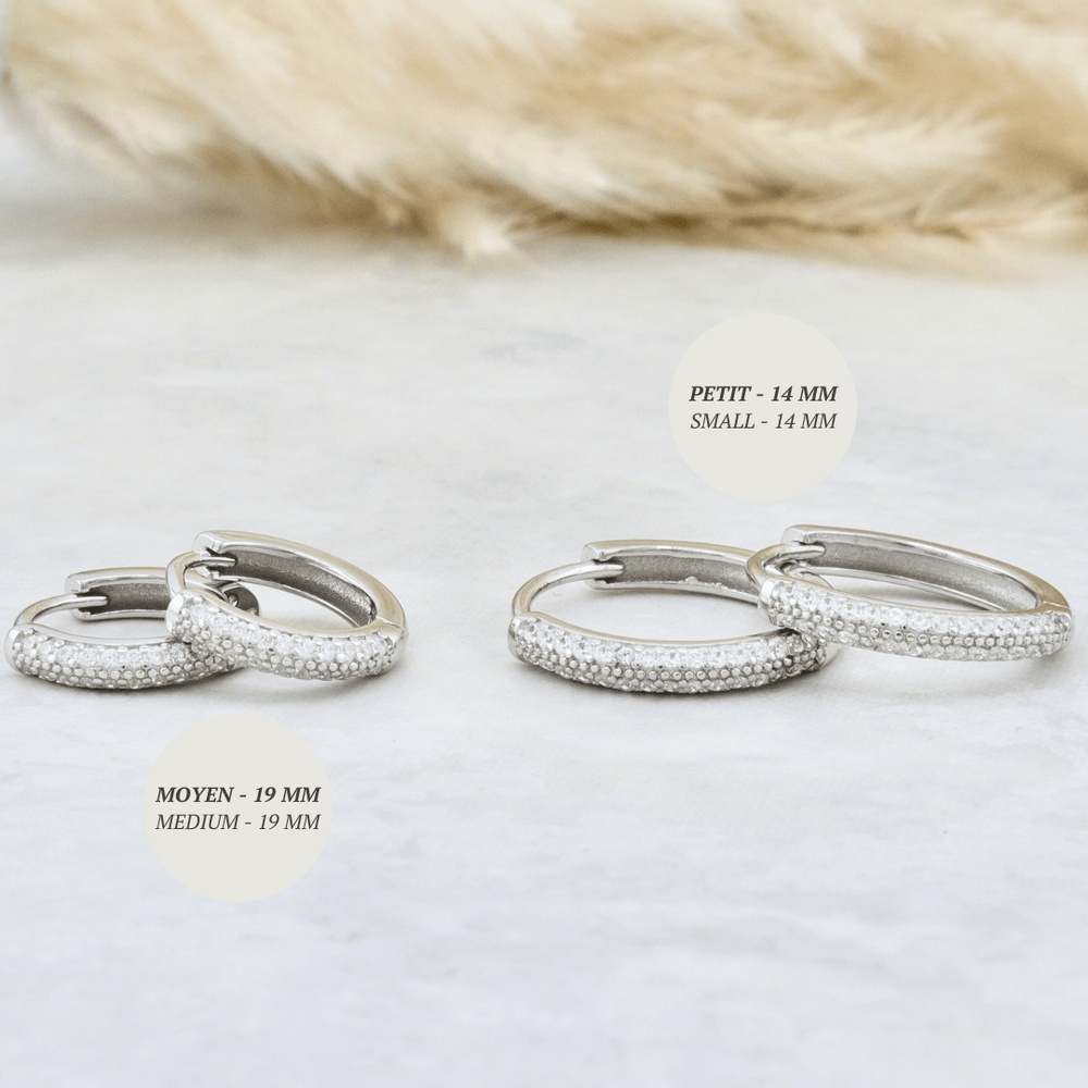 Mathieu Blanchard Boucles d'oreilles Boucles d'oreilles Huggies en argent sterling