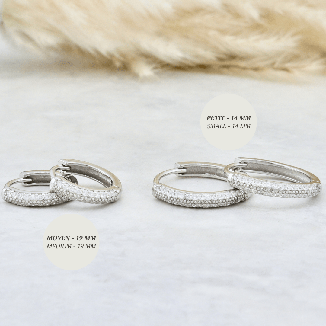Mathieu Blanchard Boucles d'oreilles Boucles d'oreilles Huggies en argent sterling
