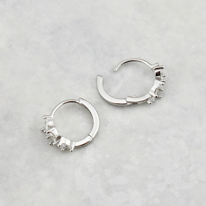 Mathieu Blanchard Boucles d'oreilles Argent Boucles d'oreilles Huggies Marquise en argent sterling