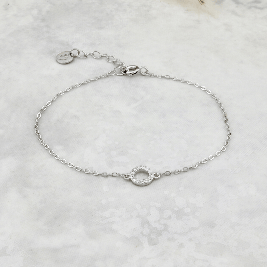 Mathieu Blanchard Argent Bracelet Cercles en argent sterling