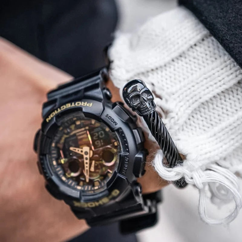 SkeletonHD Bracelets Bracelet Infinity en acier