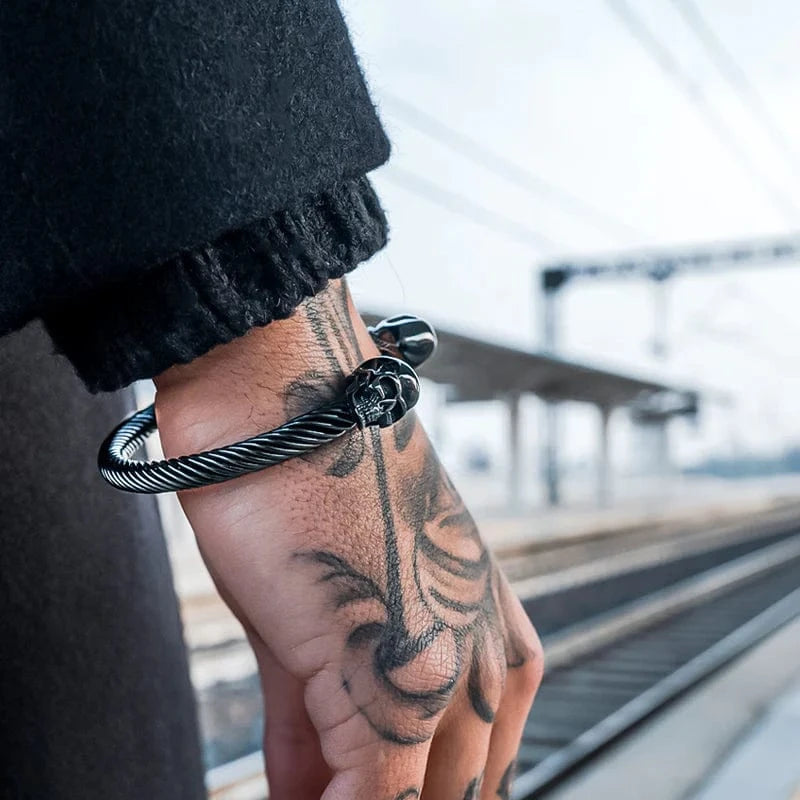 SkeletonHD Bracelets Bracelet Infinity en acier