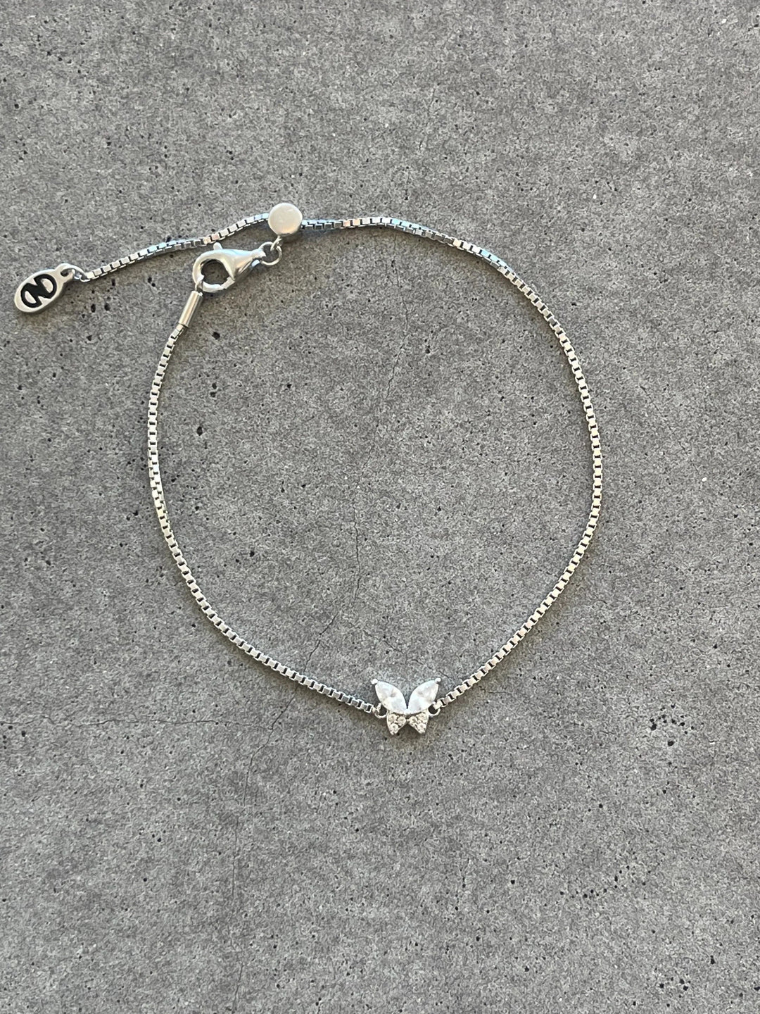 Caroline Néron Bracelets de cheville Argent Bracelet L'Envolée en argent sterling