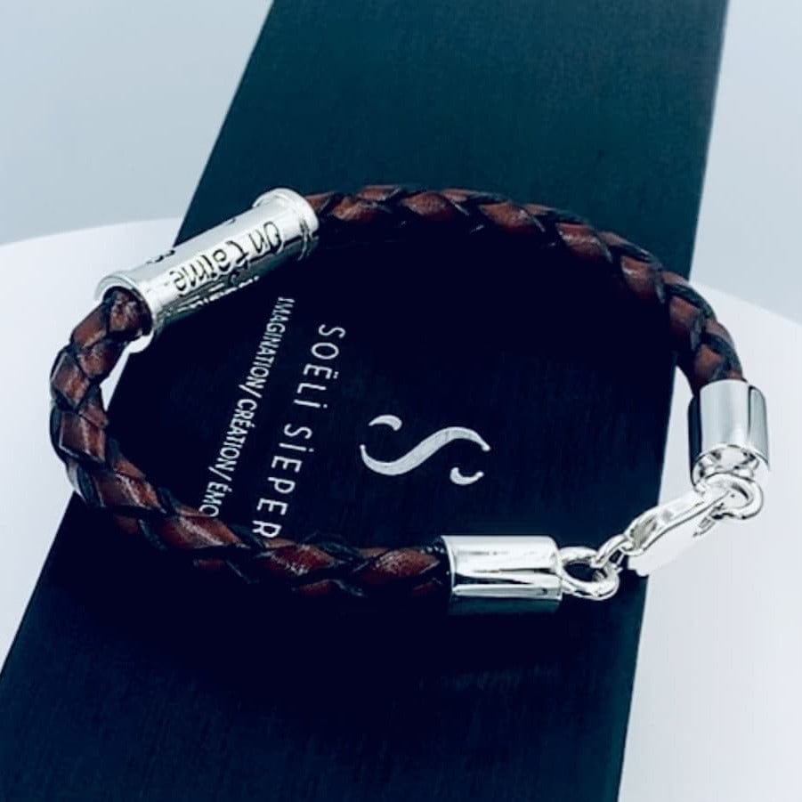 Bracelet pour hommes, chaîne de bracelet Belcher en argent mince