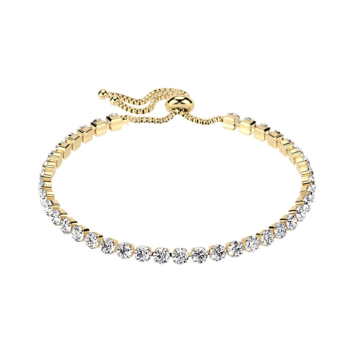 Mathieu Blanchard Bracelets Bracelet Tennis 4mm en acier