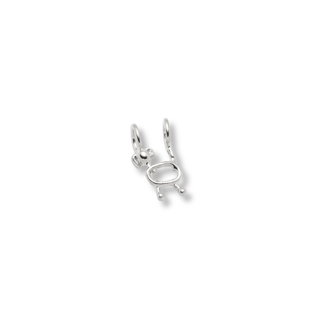 Mathieu Blanchard breloque Breloque Chien en argent sterling
