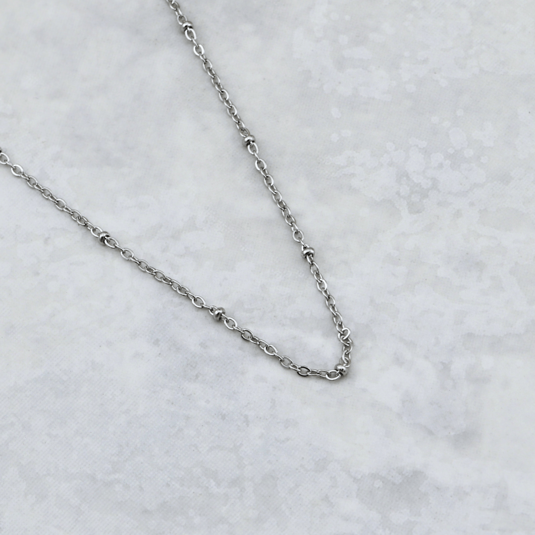 Mathieu Blanchard Colliers Chaine Billes en acier