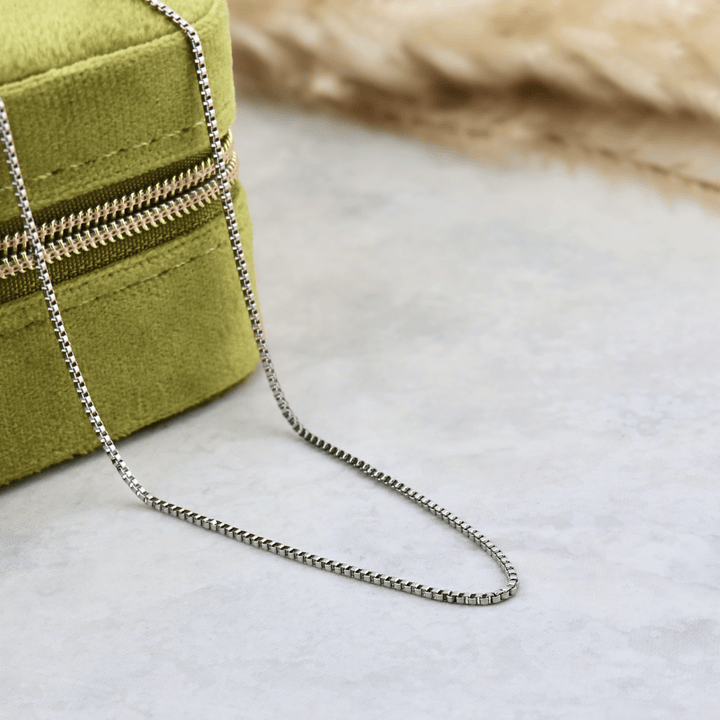 Mathieu Blanchard Colliers Chaine Vénitienne en acier