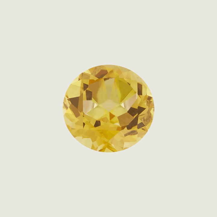 Citrine Naturel Taille Brillant Rond 8 mm Mathieu Blanchard PCIM15740S Citrine Naturel Taille Brillant Rond 8 mm | Pierres Mathieu Blanchard Mathieu Blanchard Joaillerie