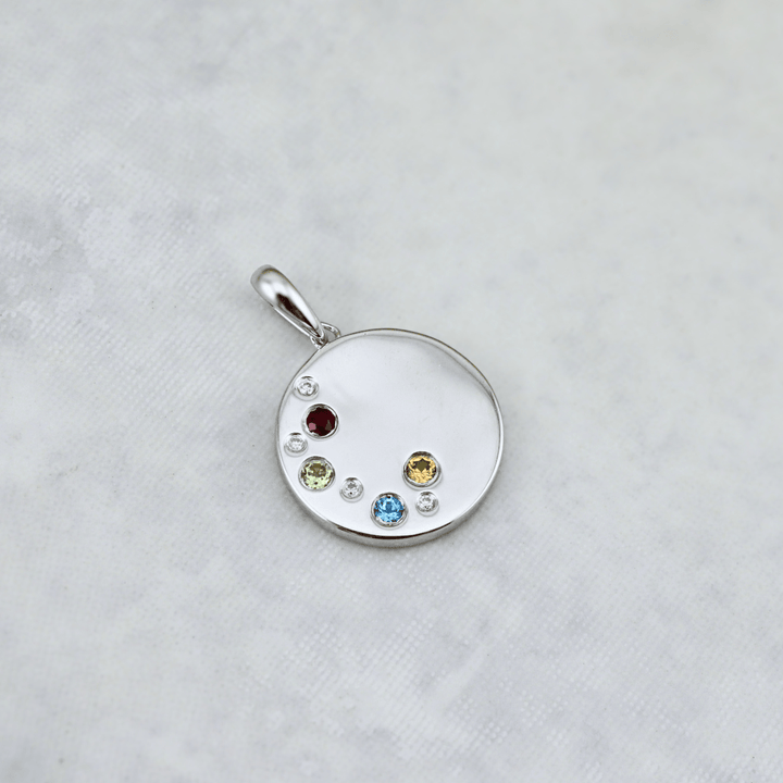 Mathieu Blanchard Collier Collier Famille en or 10K - 14K - 18K ou platine