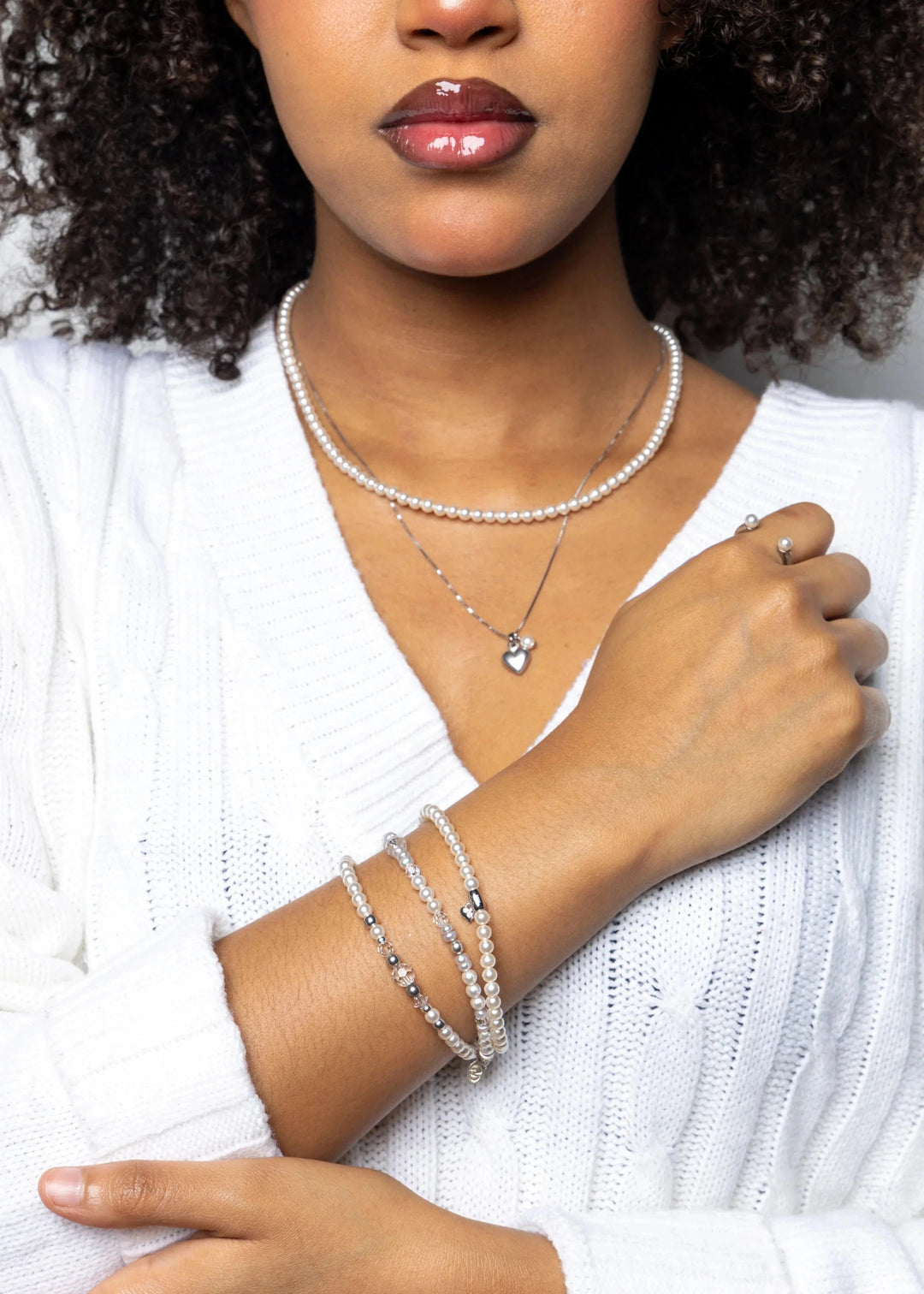 Caroline Néron Collier Loved One en argent sterling