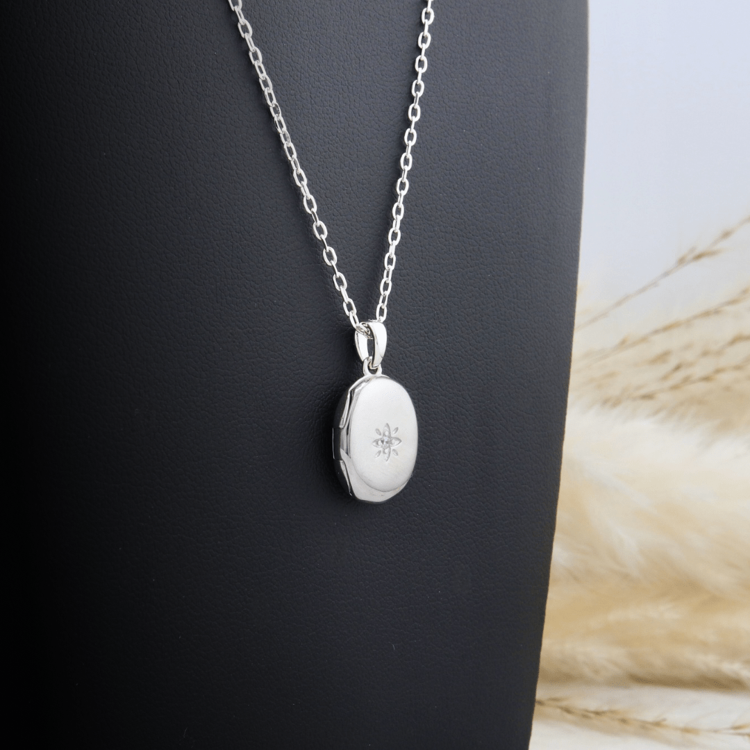 Mathieu Blanchard Pendants Collier porte-photos Étoile en argent sterling