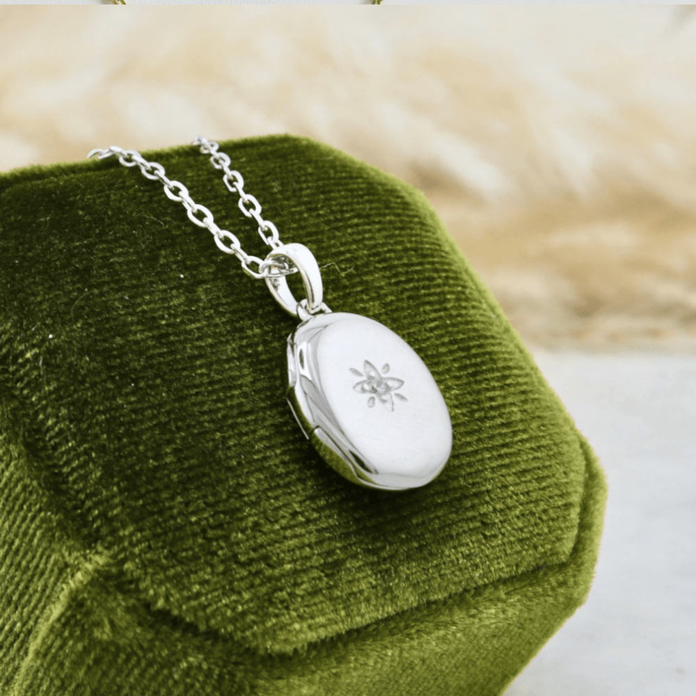Mathieu Blanchard Pendants Collier porte-photos Étoile en argent sterling