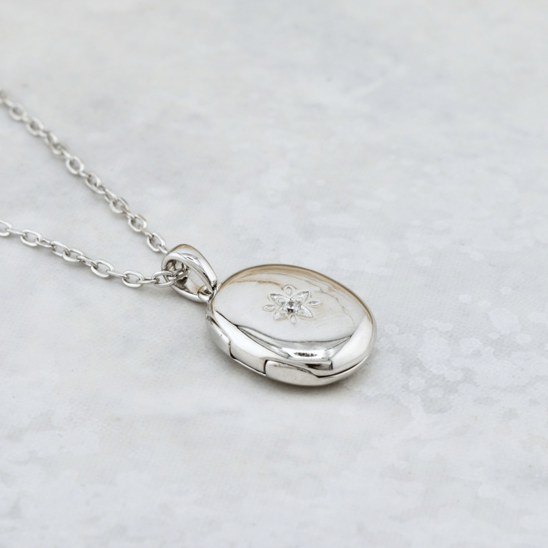 Mathieu Blanchard Pendants Collier porte-photos Étoile en argent sterling