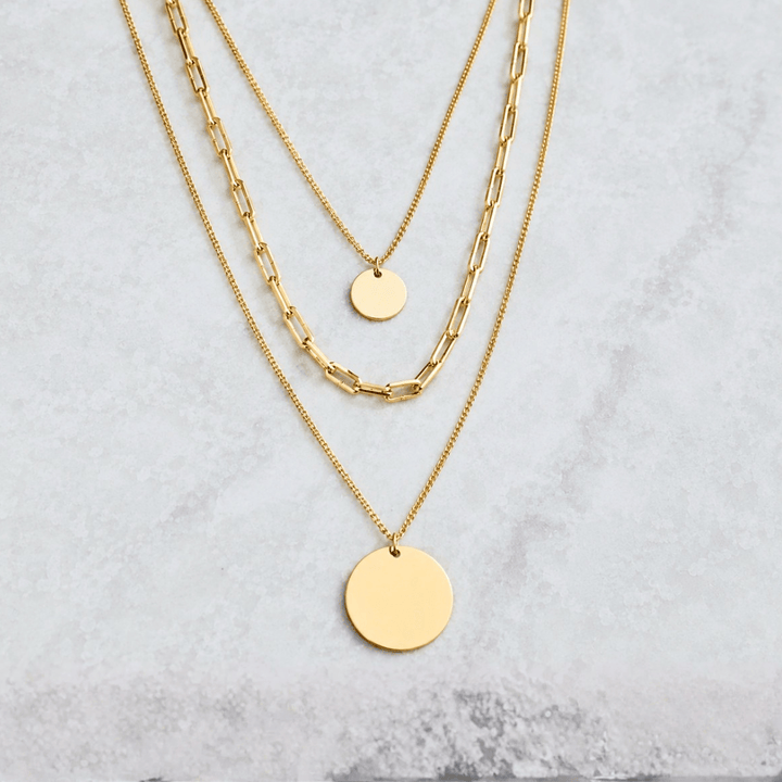 Mathieu Blanchard Collier Collier triple en acier