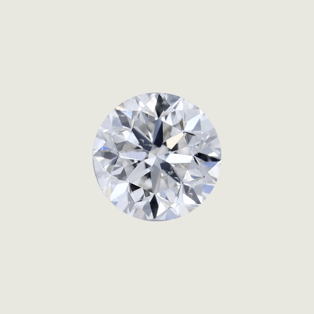 Mathieu Blanchard Diamant Naturel Taille Brillant Rond 0,50 ct G SI1