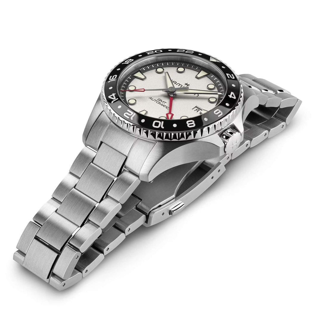 www.bandierajewellers.com Watches Hamilton Khaki Navy Scuba Automatic GMT 43mm Watch H82555150